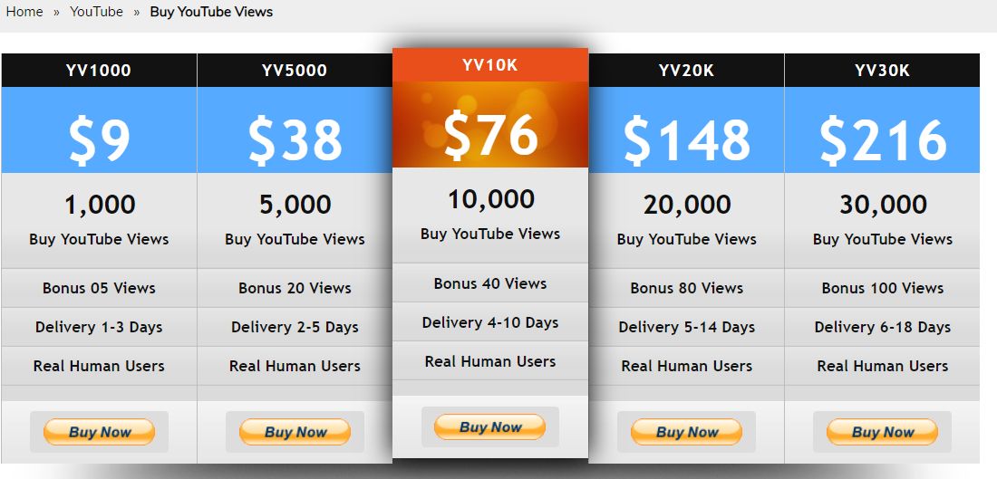 Buy Real YouTube Views - Medium
