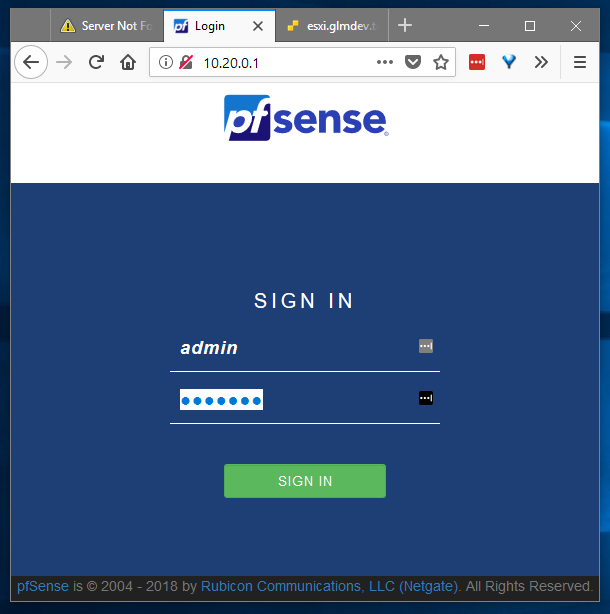 Pfsense не пингуется lan