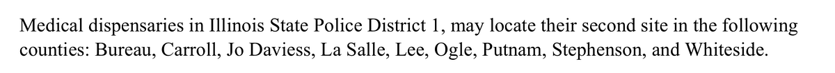 screenshot from an Illinois Department of Financial & Professional Regulation (IDFPR) FAQ