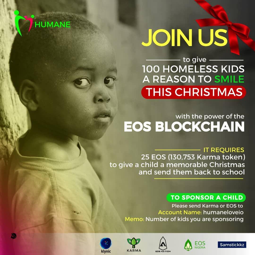 Eos Community Join Us To Give 100 Kids A Reason To Smile This Christmas - 