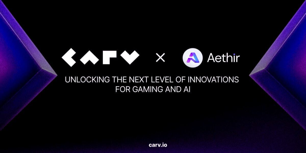 CARV & Aethir Partner: Powering Next-Gen Gaming & AI with Shared Rewards