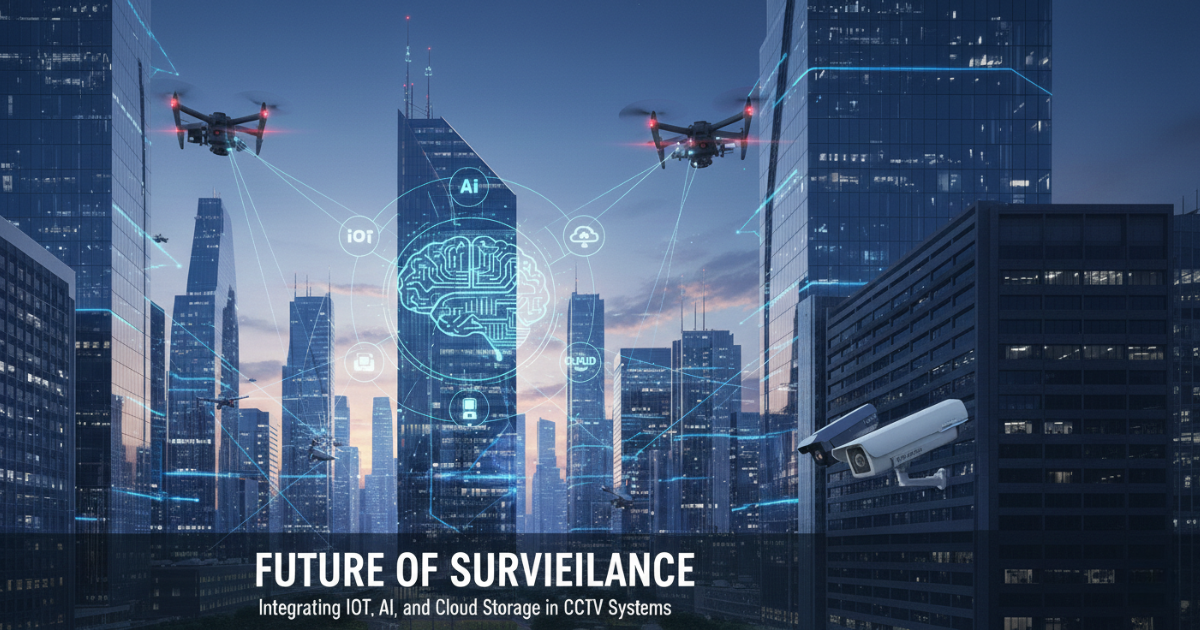 Future of Surveillance: Integrating IoT, AI, and Cloud Storage in CCTV Systems