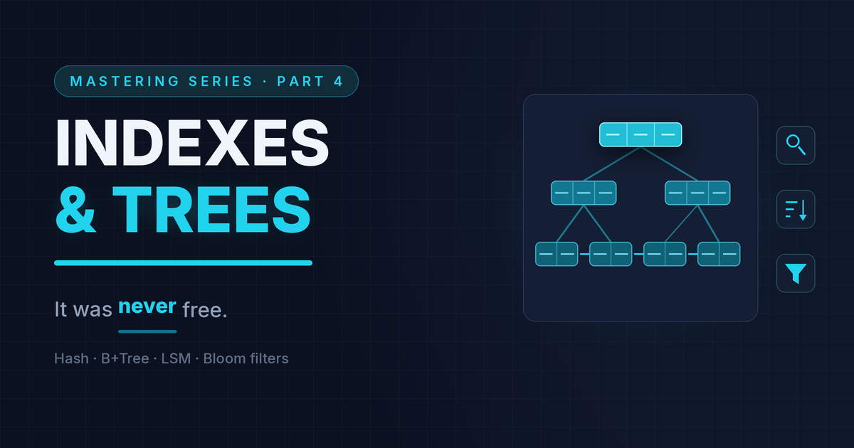 Mastering Databases, Part 4: Read, Write, or Space Optimized