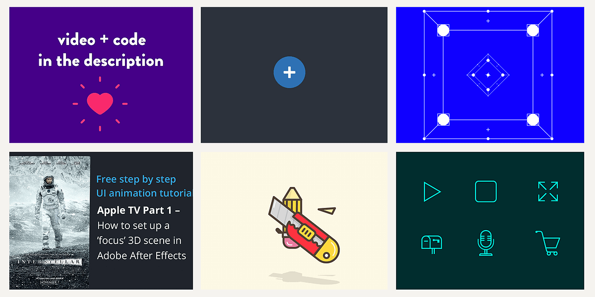 20 Really Useful UI Animation Tutorials Every Designer Should Know