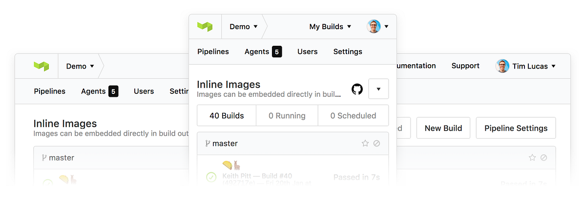 Improved Pipeline Headers