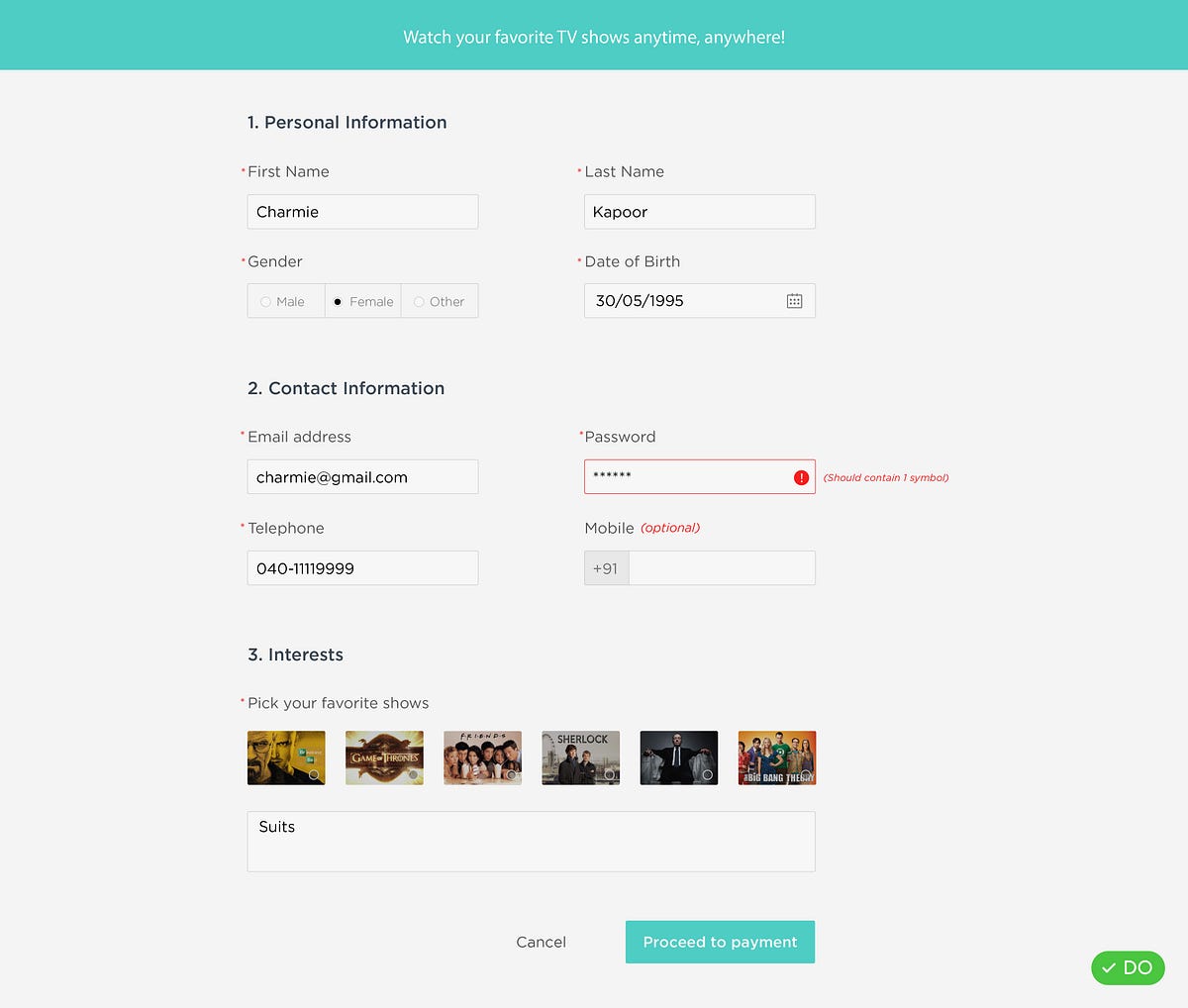 The Ux Behind Designing Better Forms Ux Collective