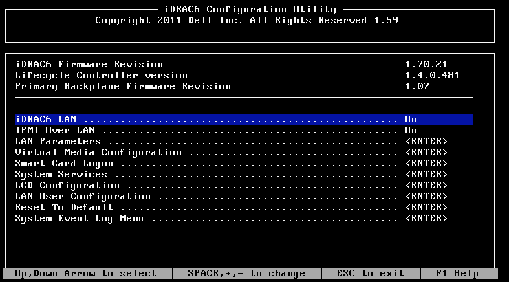 r710 system services