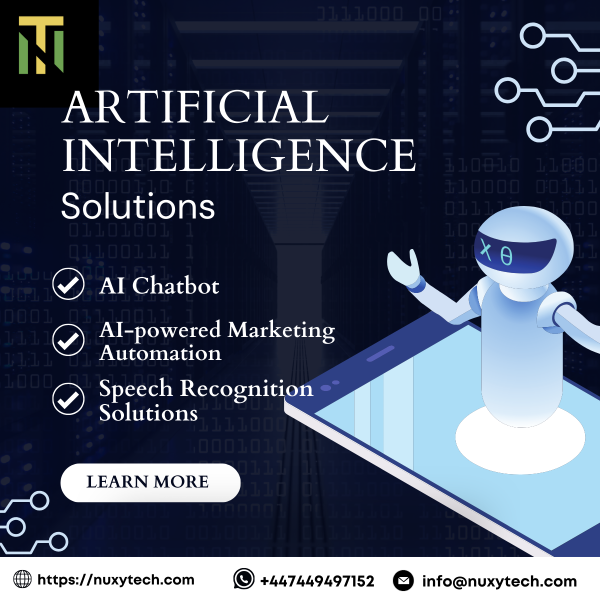 Unlock the Potential of Artificial Intelligence with Our Innovative Solutions!
