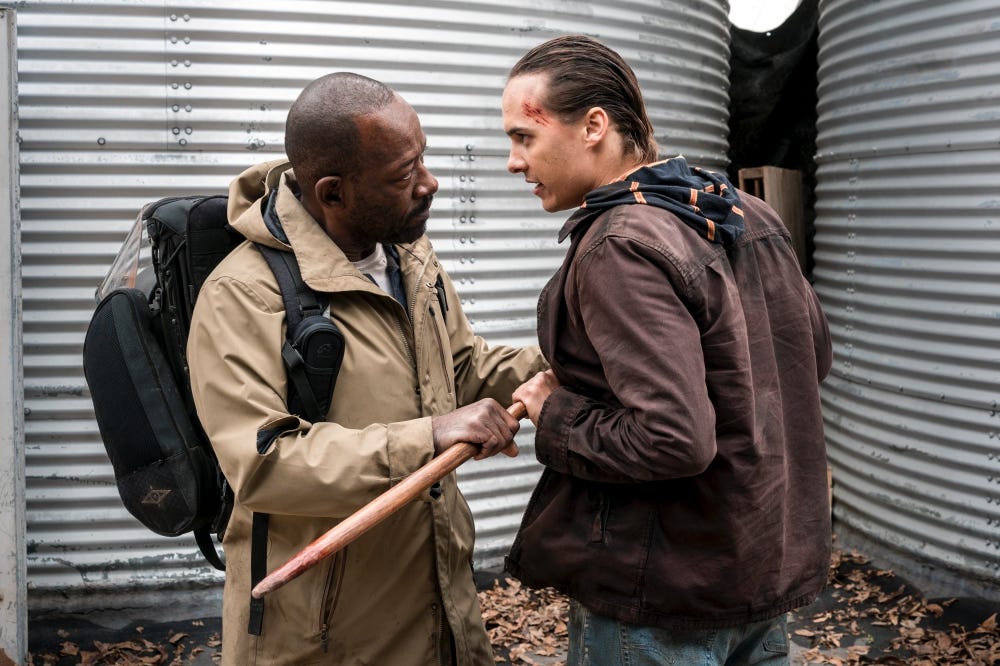 Cómo es el crossover entre \'Fear The Walking\' y \'The Walking Dead\' Cómo es el crossover entre \'Fear The Walking\' y \'The Walking Dead\'