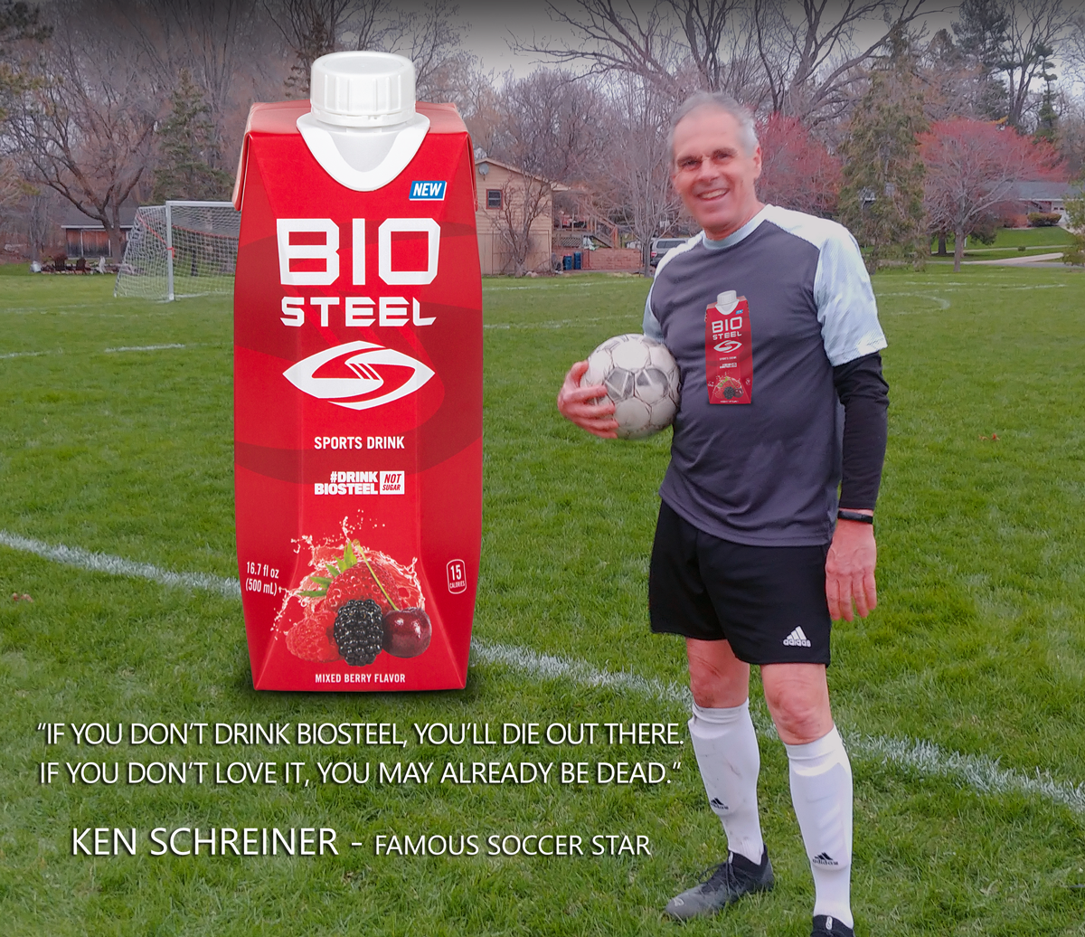 My Awesome, Influential, Eternal Life —  Brought to You by BioSteel!