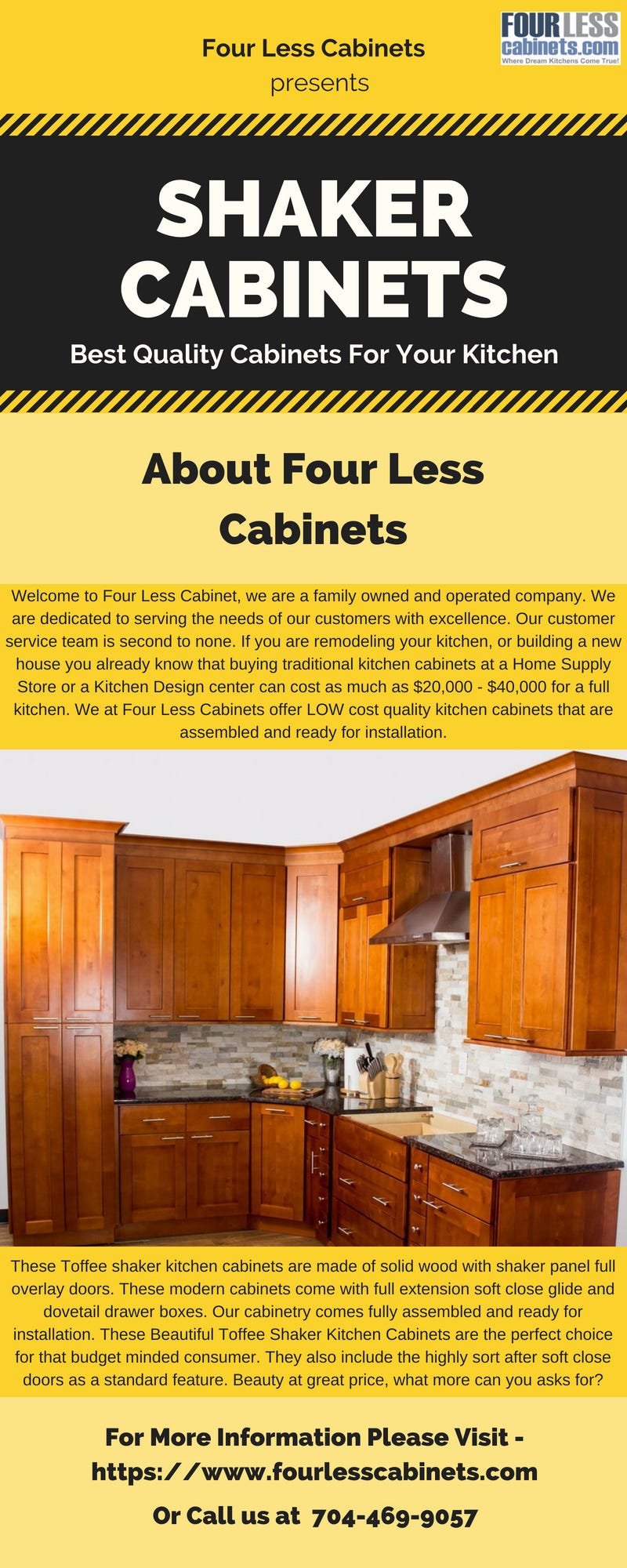Shaker Cabinets Four Less Medium