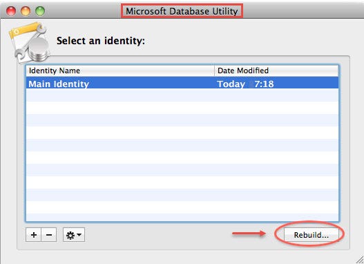 Error: Outlook 2011 For Mac
