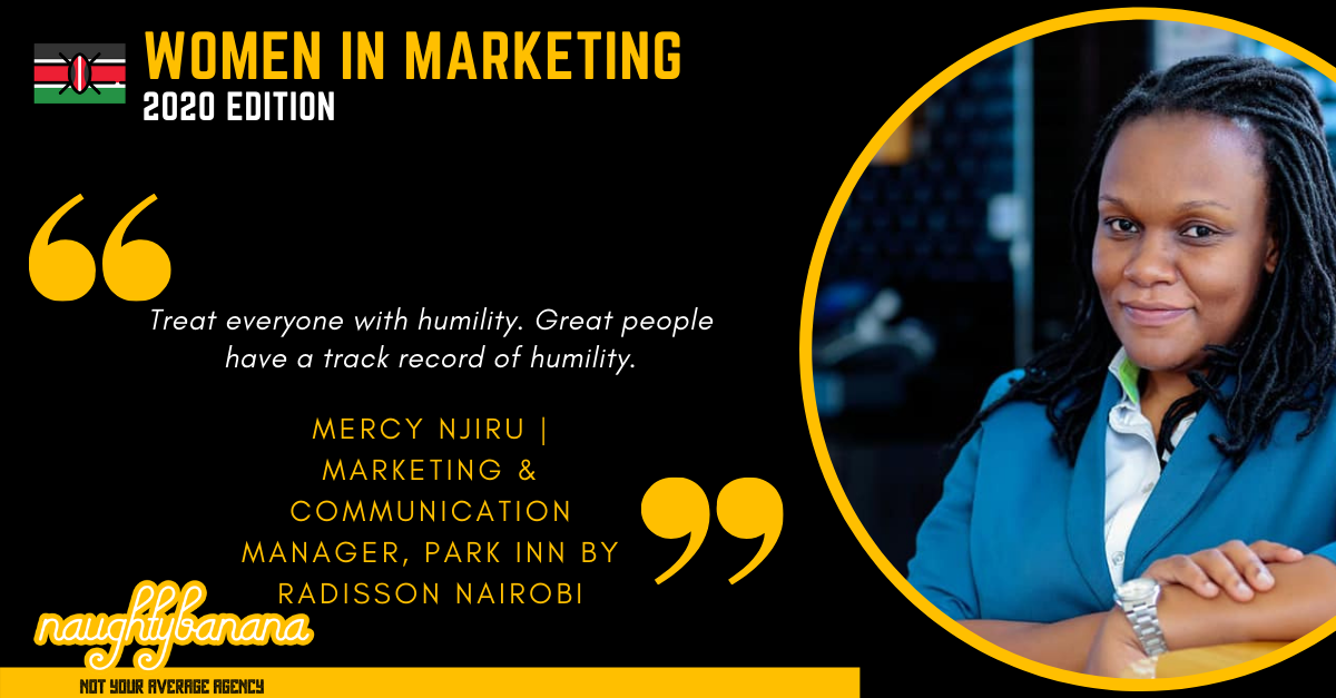 Women In Marketing ft. Mercy Njiru from Park Inn by Radisson Nairobi