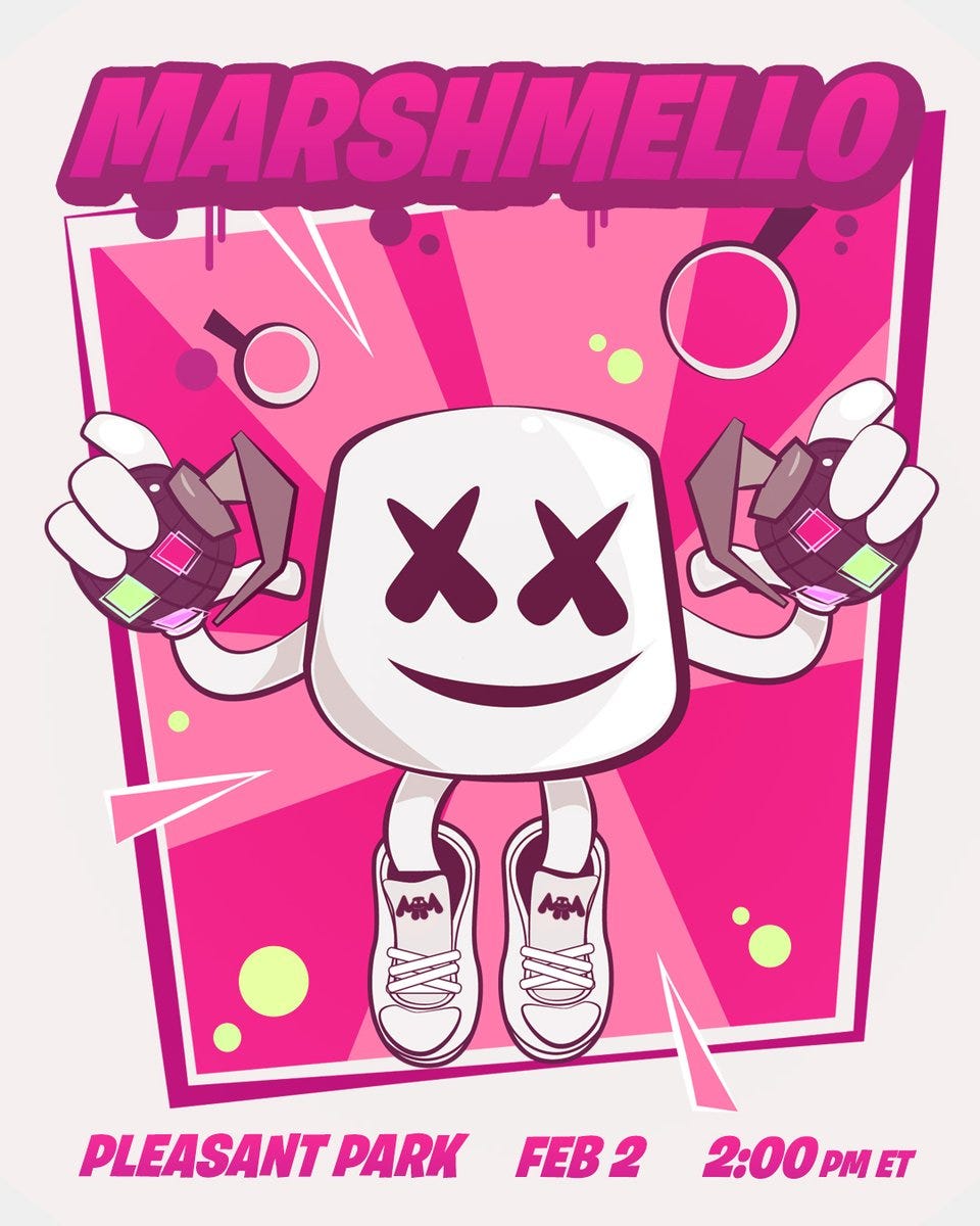 Dance Music Star Marshmello Played A Concert In Fortnite To 10m People - 
