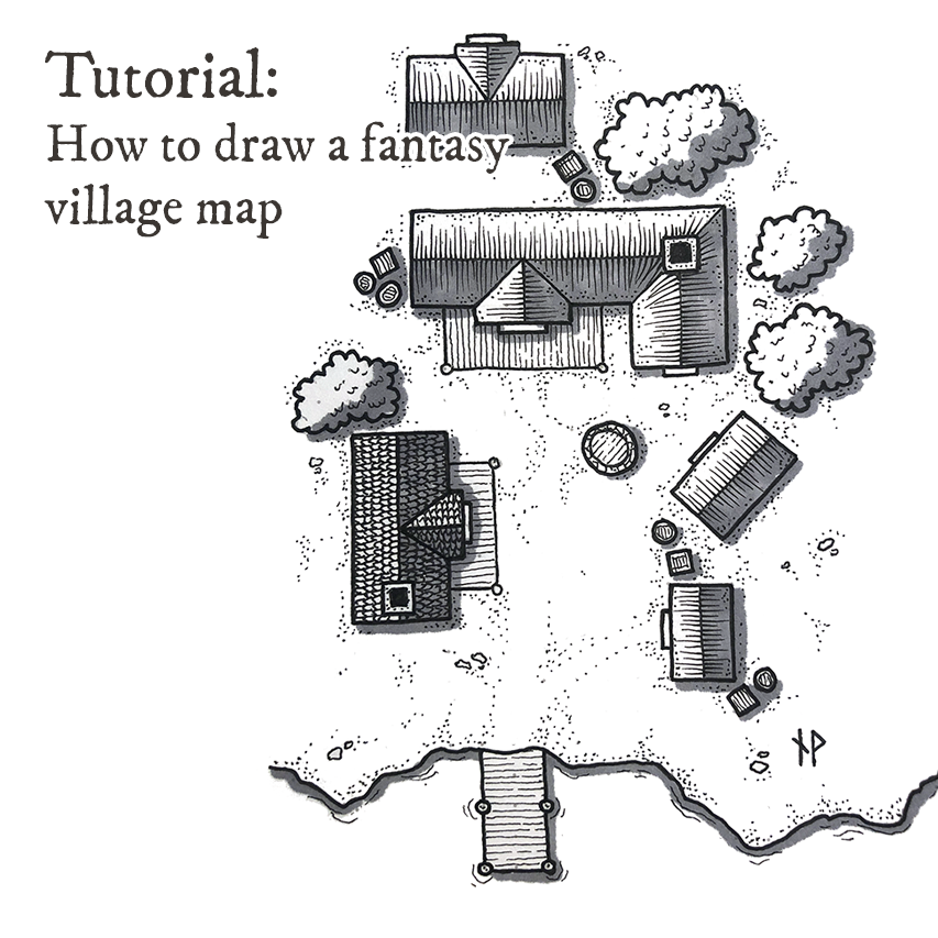 How To Draw A Fantasy City Map Fritto