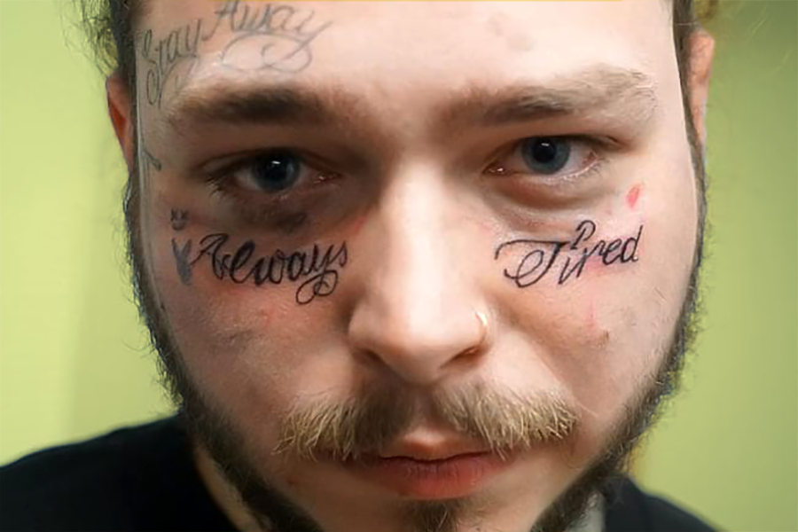 post-malone-s-always-tired-tattoo-embodies-the-millennial-cult-of