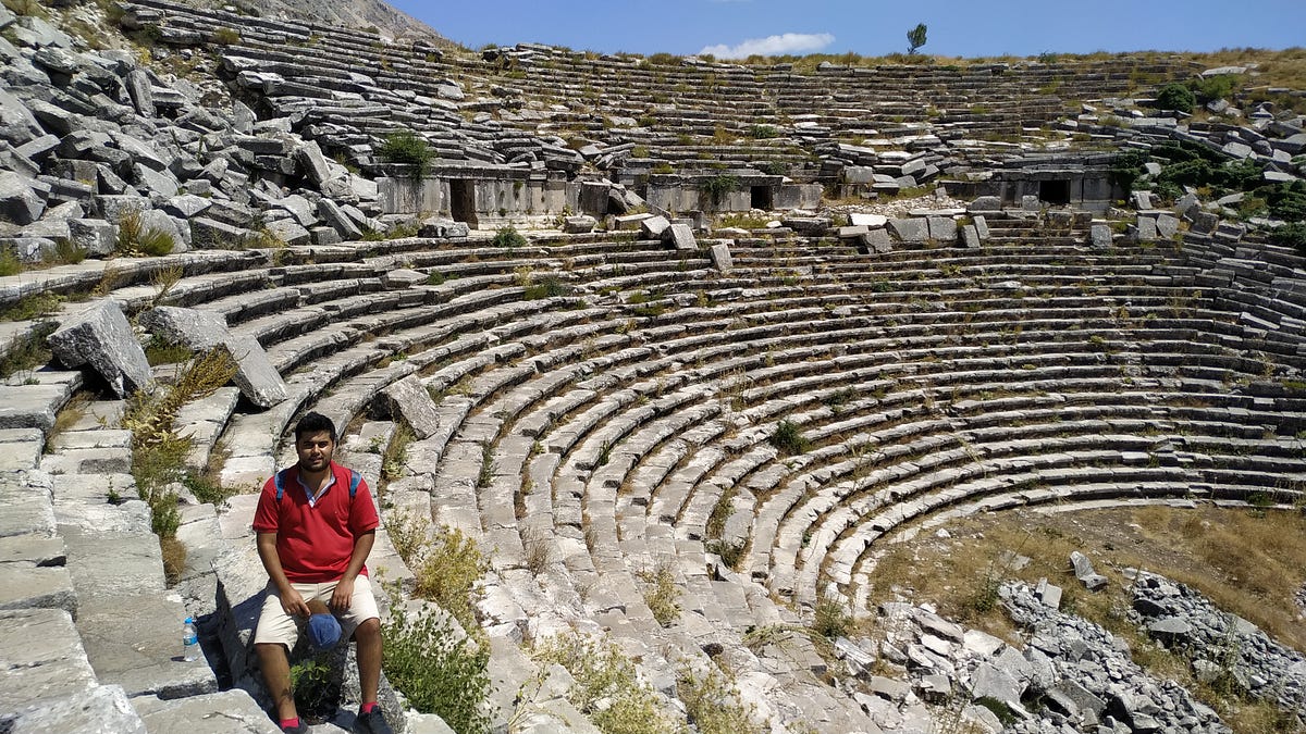 sagalassos antik kenti tiyatro