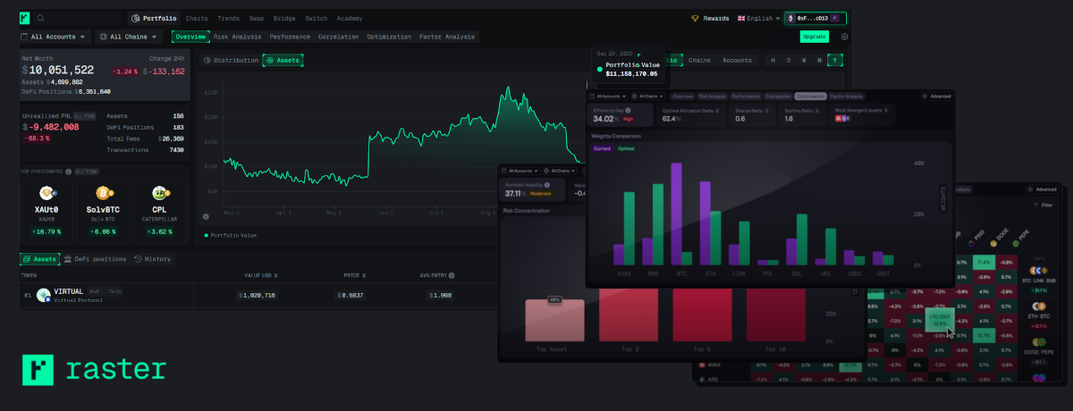 Portfolio Analytics is Live in Raster Grid