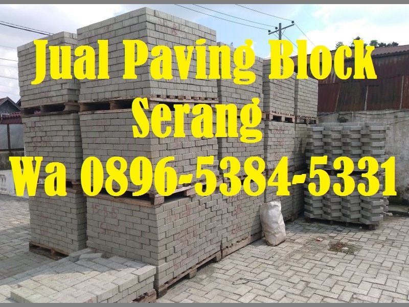 Ready Stok!!, WA +62 896–5384–5331,Jual Paving Block di 