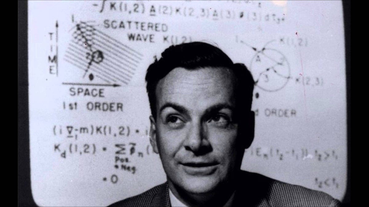 Richard Feynman at MIT