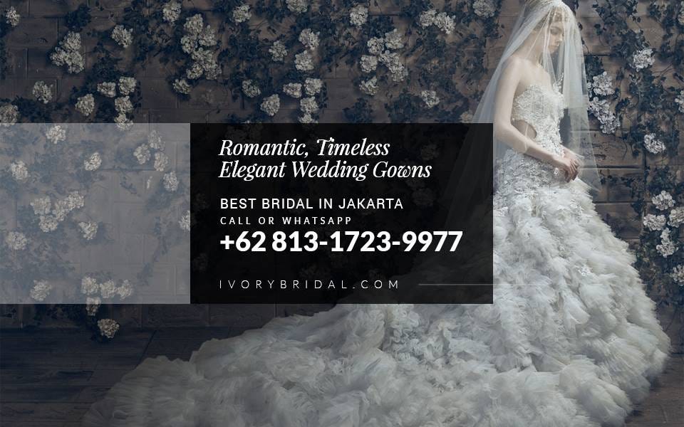 6281317239977 Recommended Bridal Jakarta Bridal Shop