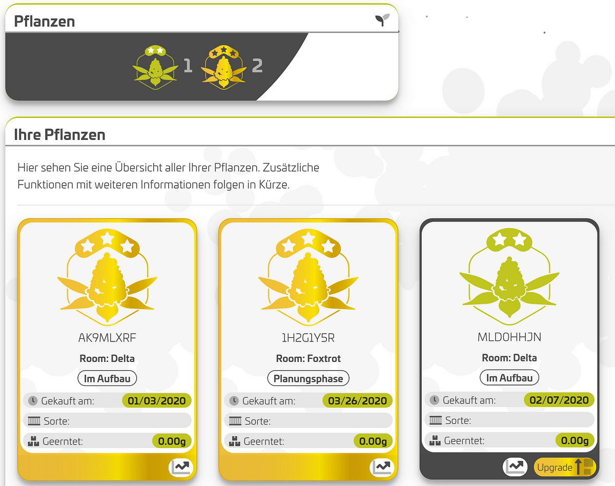 Cannergrow Pflanzenüberischt