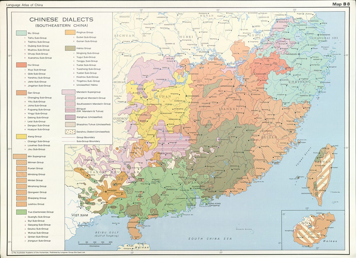 Language Tourism: A Look At "Dialects" in China, On My ...