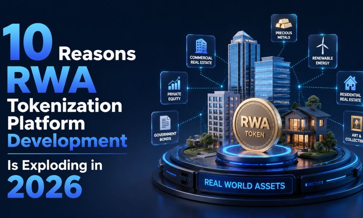 10 Reasons RWA Tokenization Platform Development Is Exploding in 2026