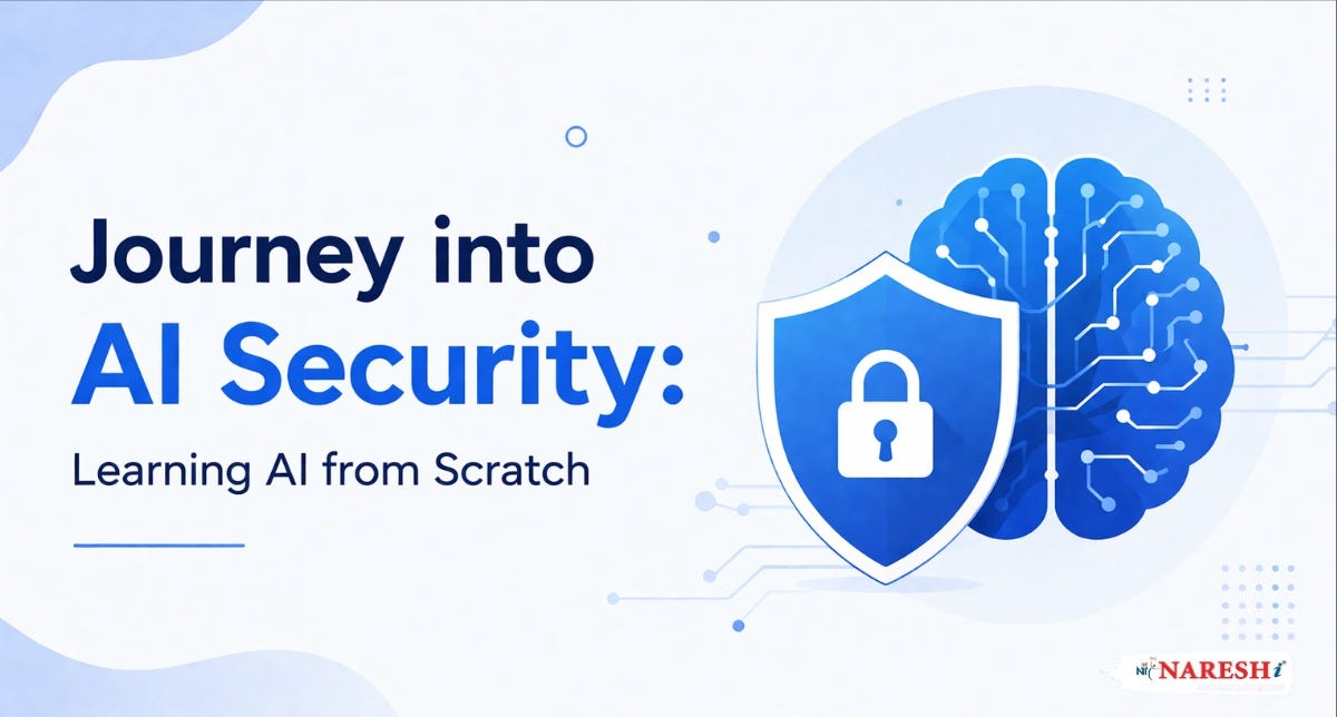Journey into AI Security: Learning AI from Scratch — NareshIT