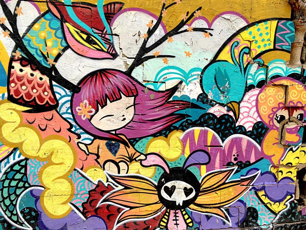 Anime Art Graffiti