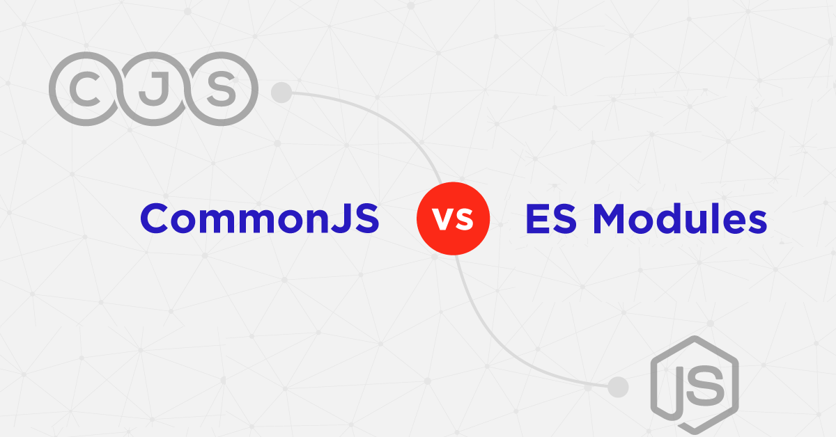 Difference between Commonjs and ES modules