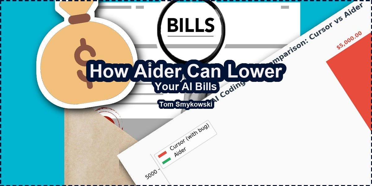 How Aider Can Lower Your AI Bills From $5 to $0.17 Per Request