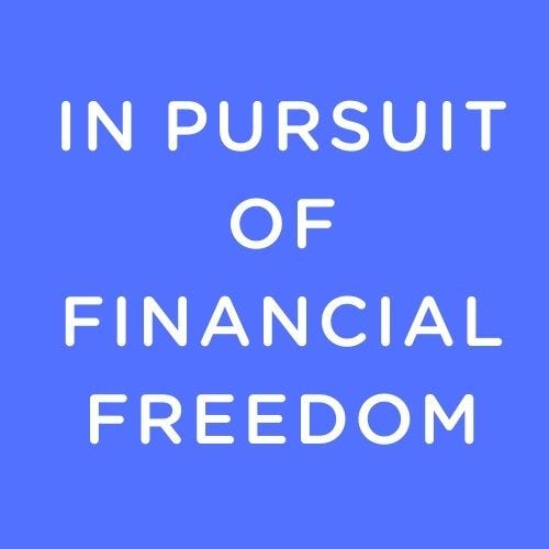 In Pursuit Of Financial Freedom Medium In Pursuit Of Financial Freedom Medium