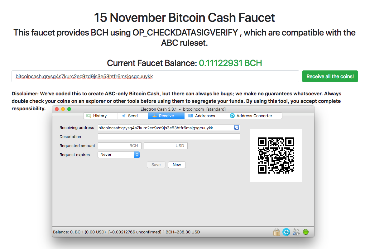 How to get my bitcoin cash address