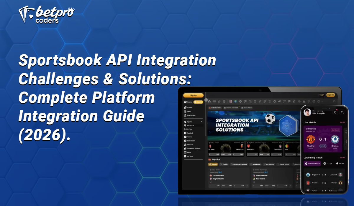 Sportsbook API Integration Challenges & Solutions: Complete Platform Integration Guide (2026)