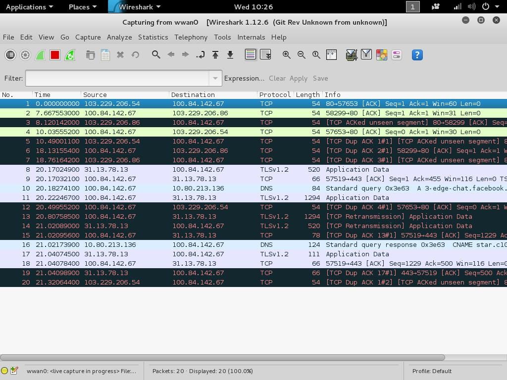 how to use wireshark in kali linux