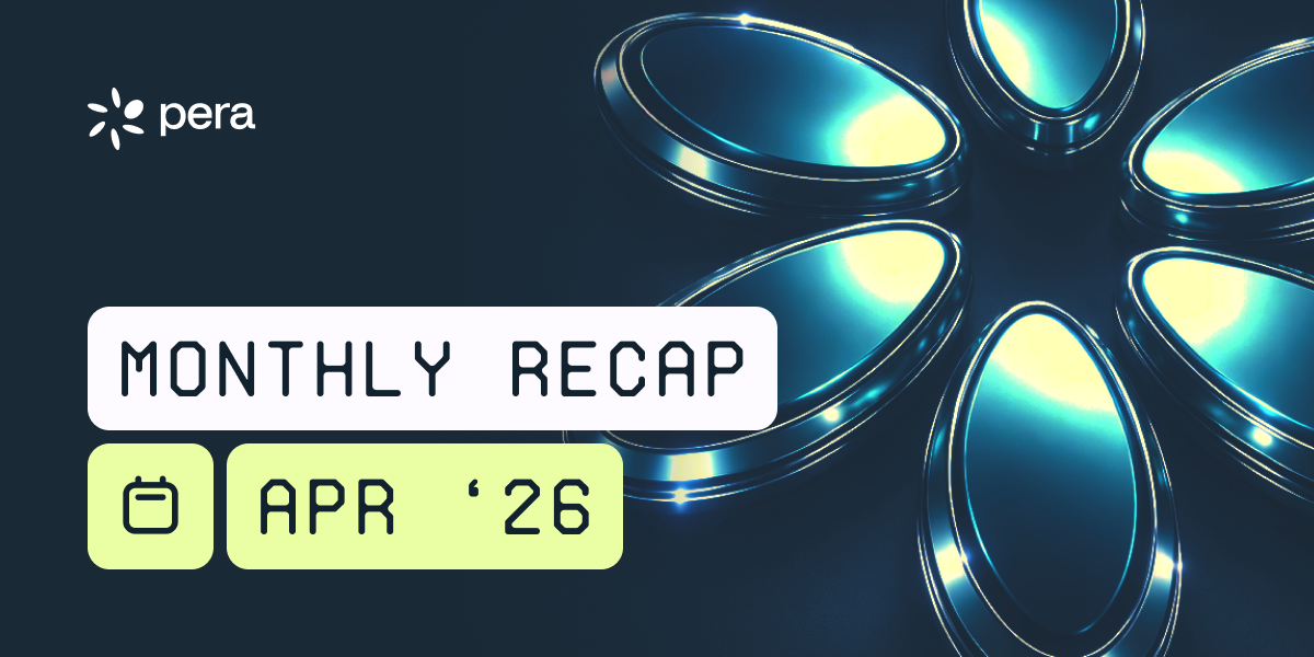 Pera — April 2026 Recap