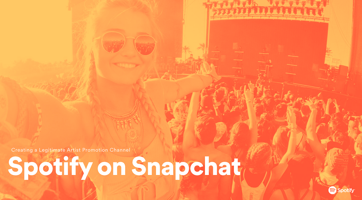 Spotify on Snapchat - Prototypr | Prototyping