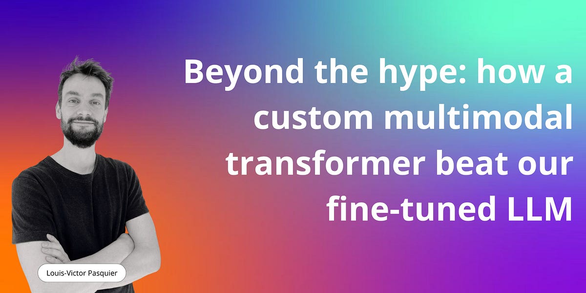How a Custom Multimodal Transformer Beat a Fine-Tuned LLM for Attribute