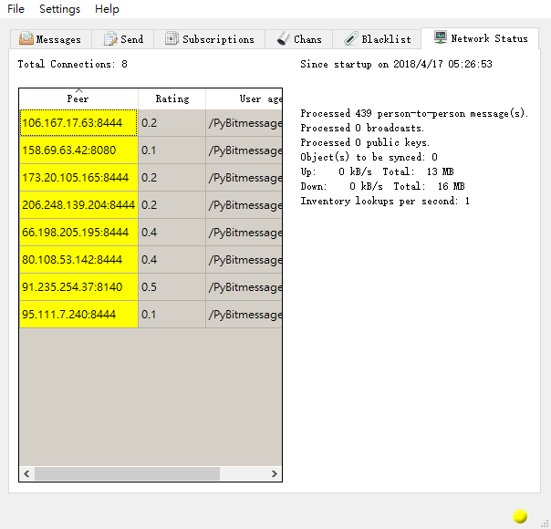 用 Python 做 BitMessenger Spam Bot - Dude