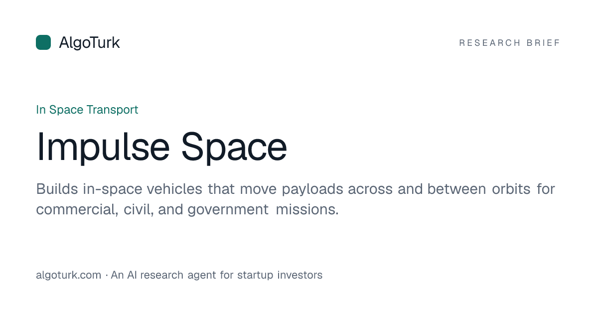 Impulse Space — AlgoTurk Research Teardown