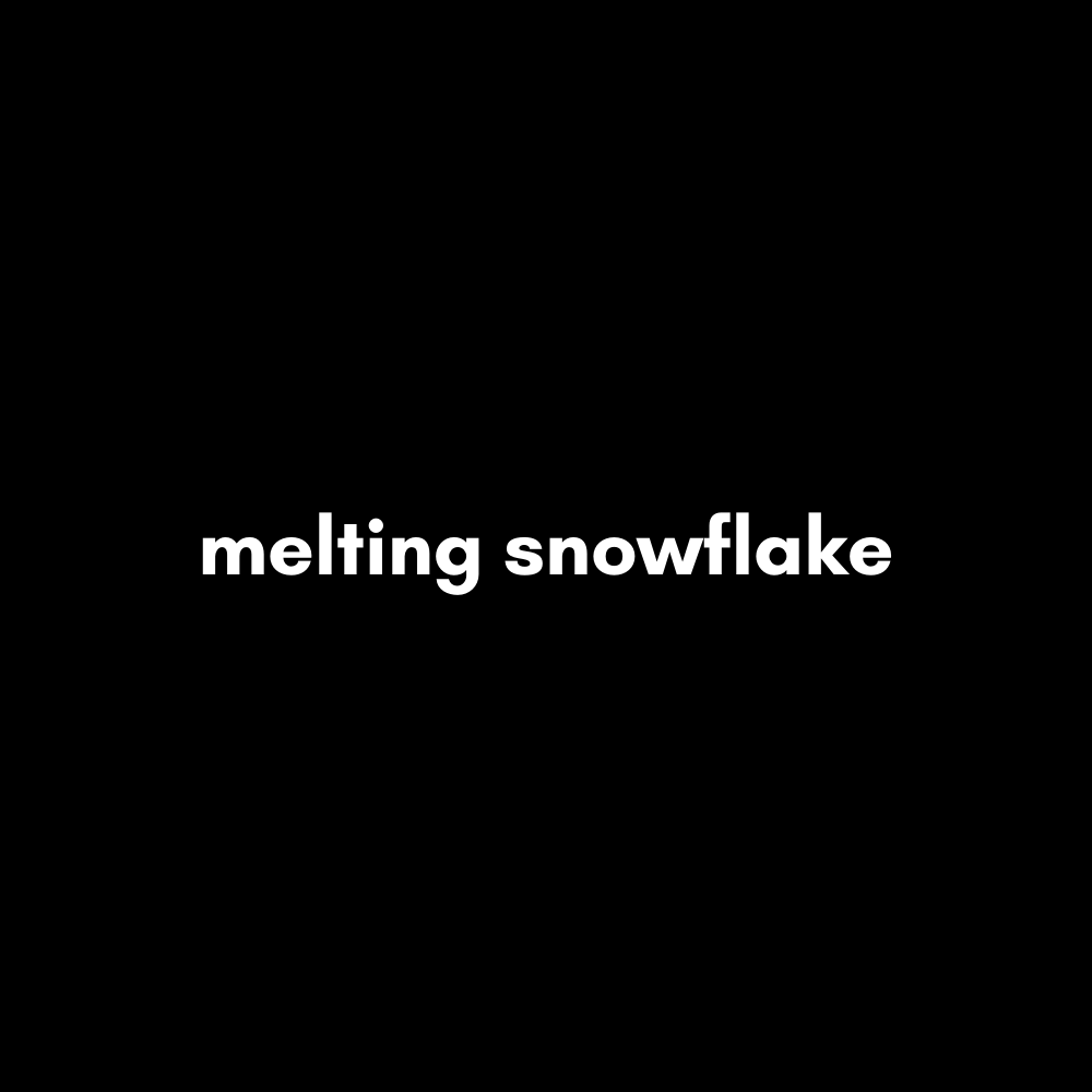 MeltingSnowflake Medium meltingsnowflake-medium