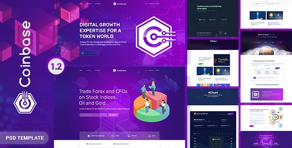 Top 9 Best Crypto Currency Psd Templates In 2018 Hive Medium
