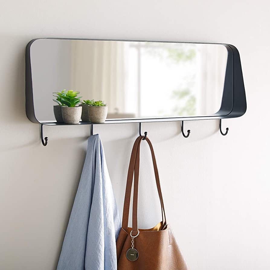mirror with a hook