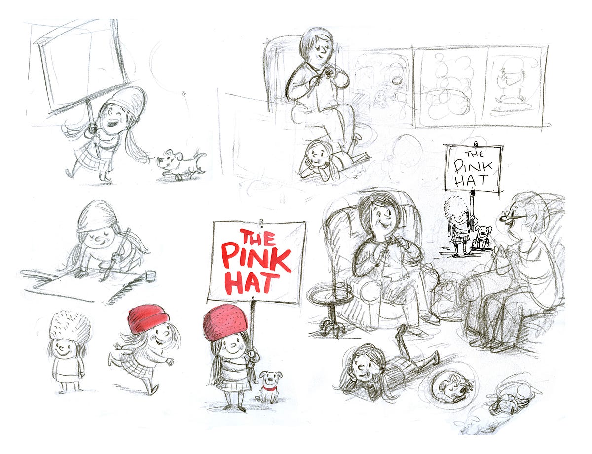 The Pink Hat MARCHROOTS Issue I Medium