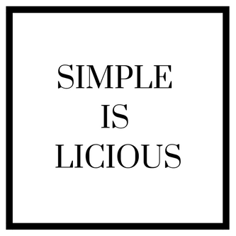 Simple is Licious - Medium