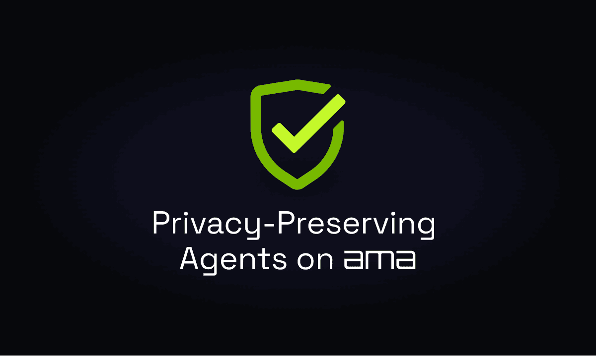 Privacy-Preserving Agents on Amadeus