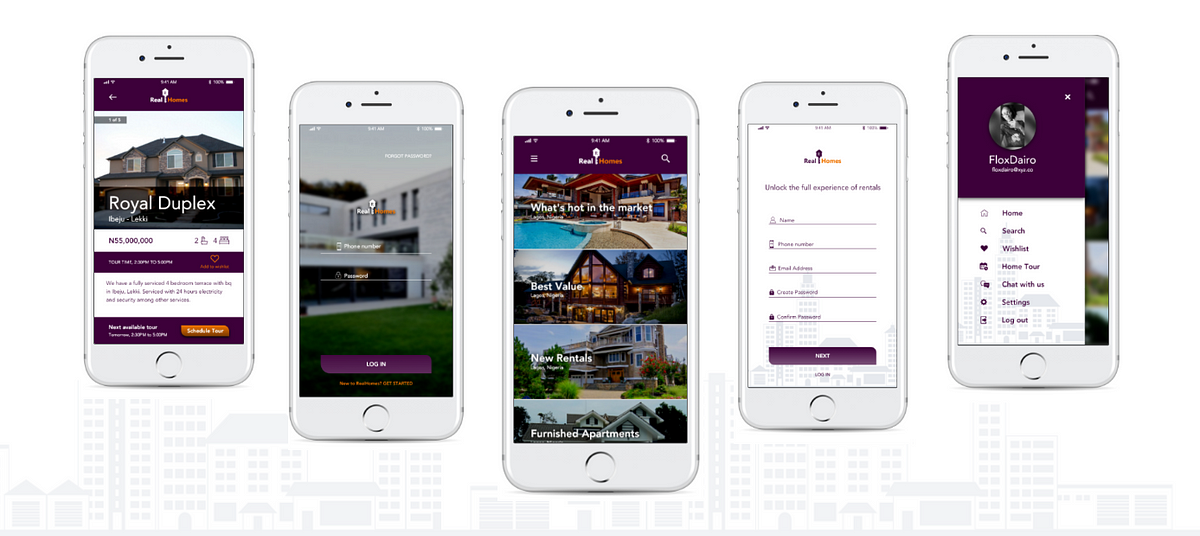 How I Designed A Mobile App  For Real Estate UX Planet