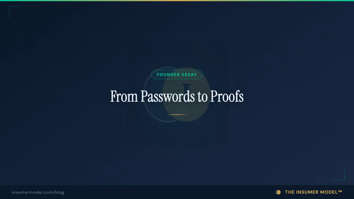 From Passwords to Proofs