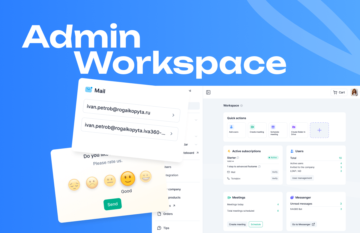 Turning a promotional home page into a B2B SaaS Workspace